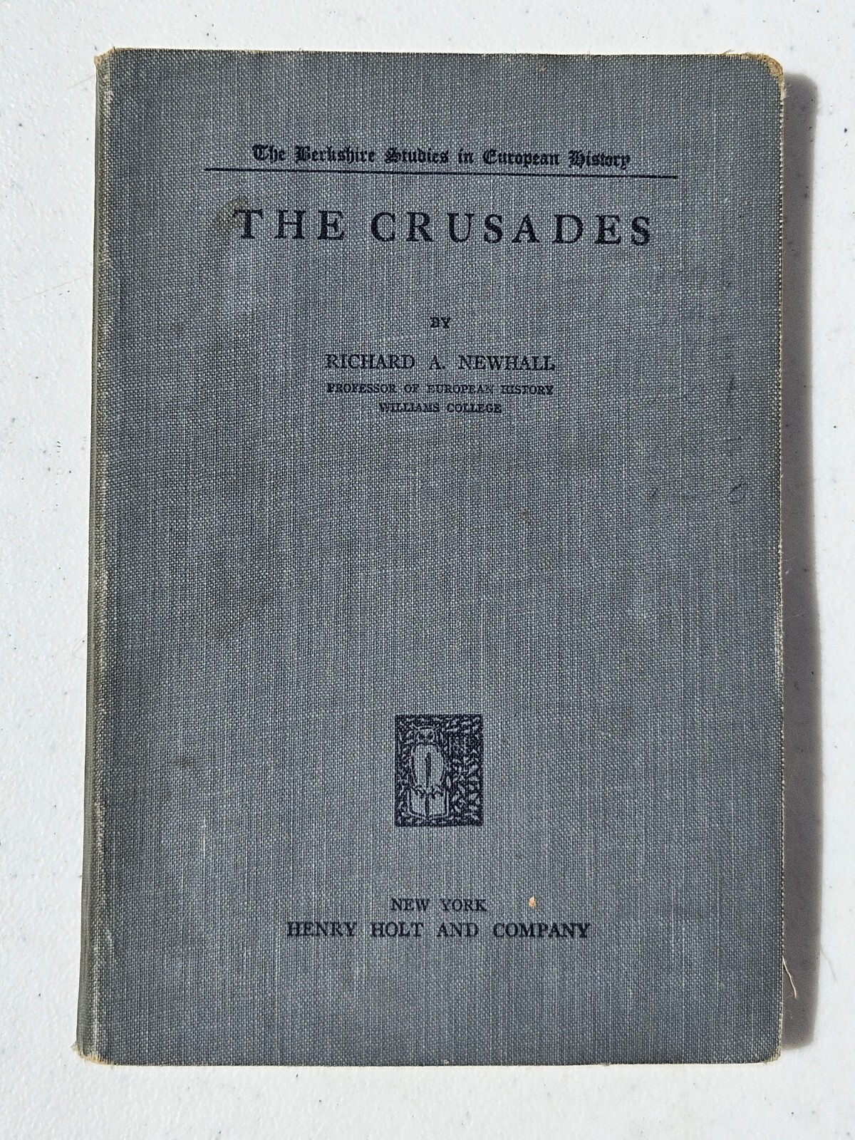 The Crusades by Richard A. Newhall USED softback Henry Holt & Co. 1927