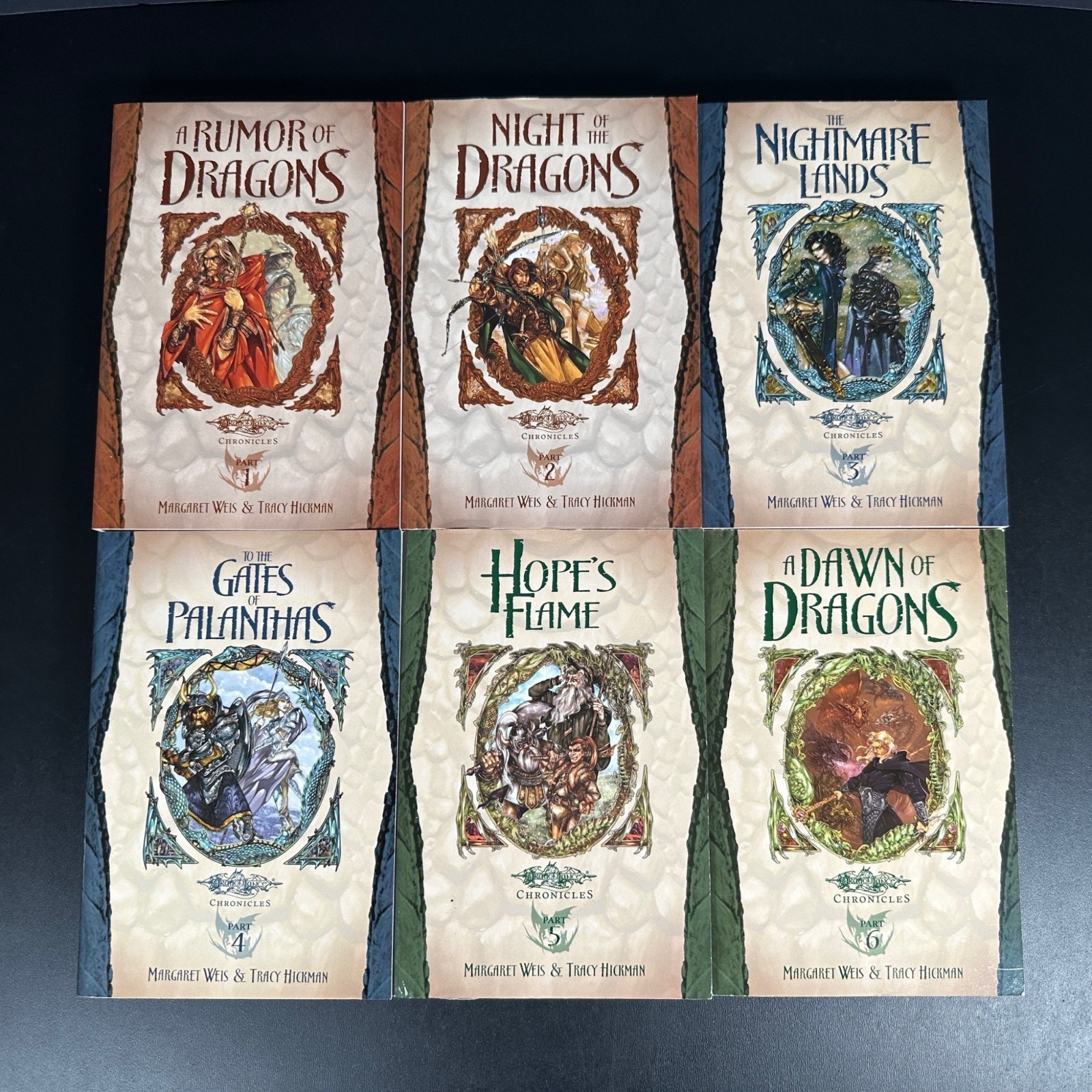 DRAGONLANCE CHRONICLES Part 1-6 Complete Series Box Set Young Adult Gift Set
