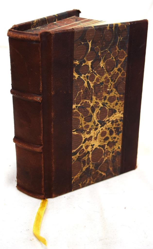 Fiorentina Italy Marbled Paper & Leather Cover Journal Book Unused