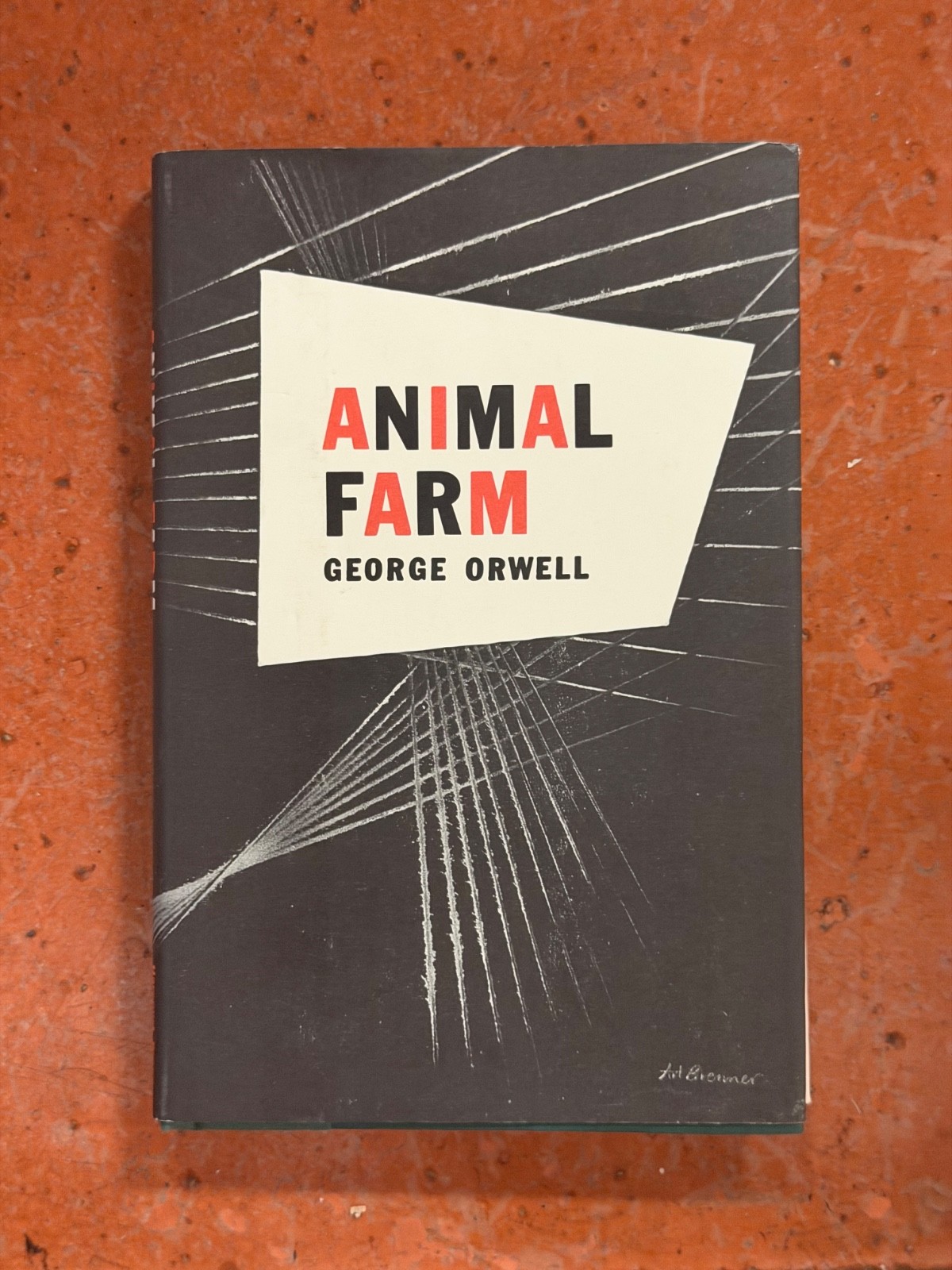 ANIMAL FARM George Orwell Book Facsimile Harcourt, Brace and Company