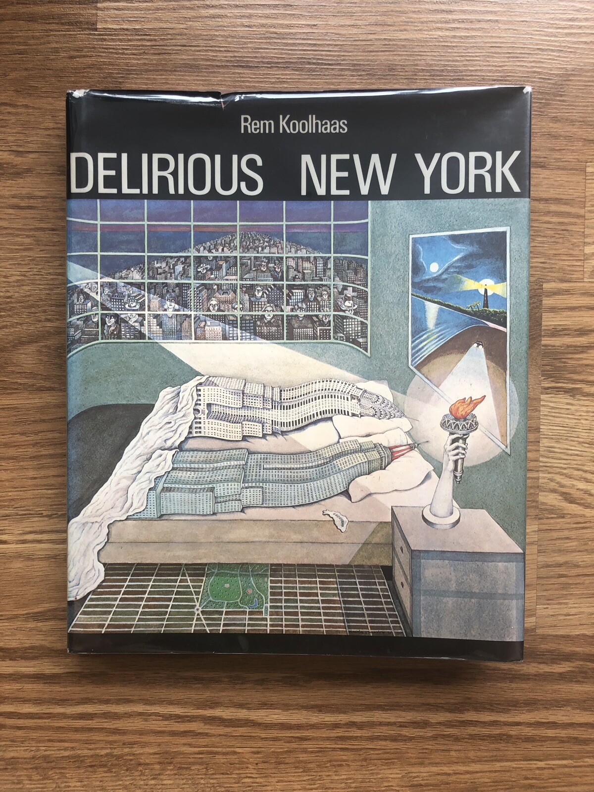 SIGNED REM KOOLHAAS! DELIRIOUS NEW YORK (Original Hardcover with Dust Jacket)