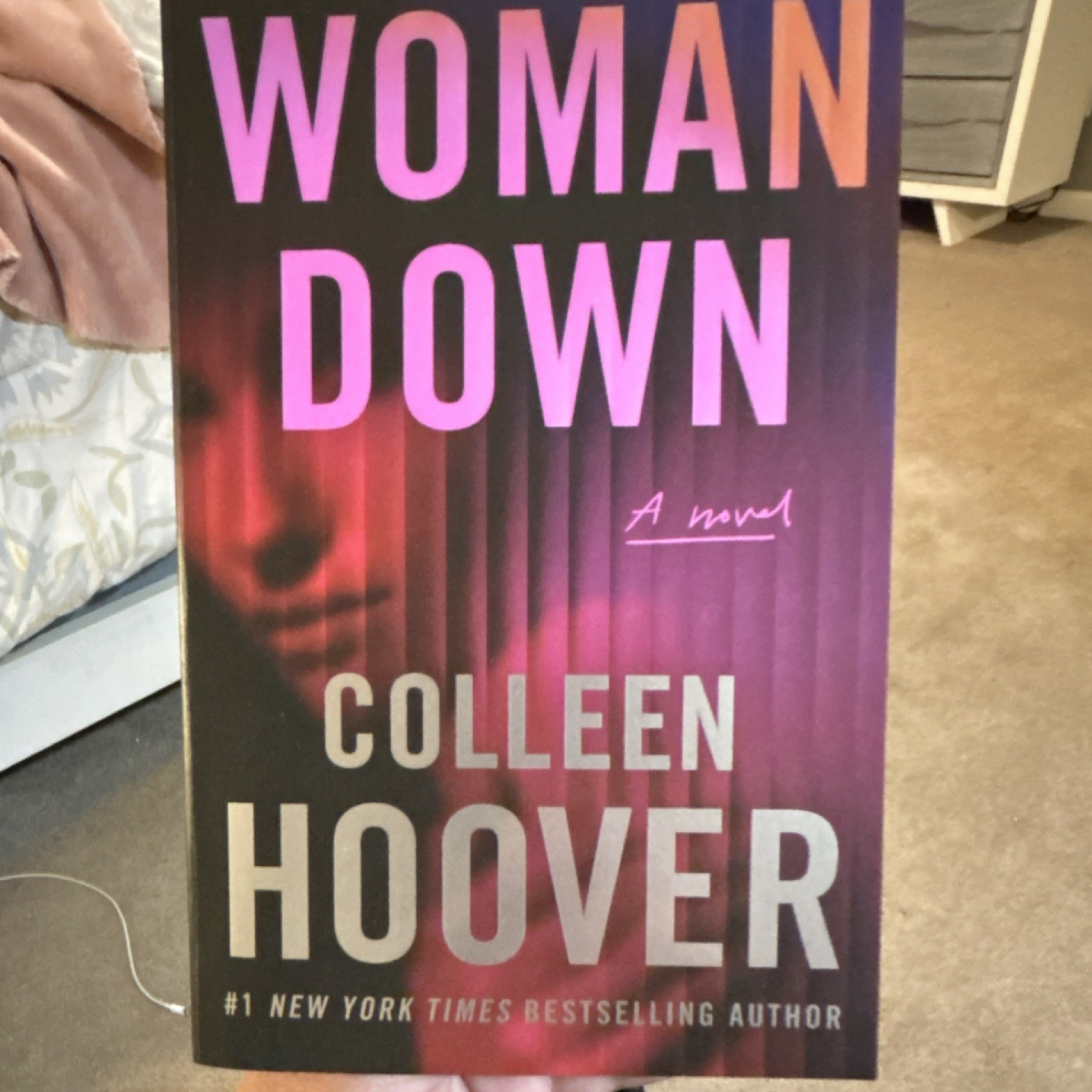 Colleen Hoover Woman Down : a Novel Hardcover Fiction Novel English