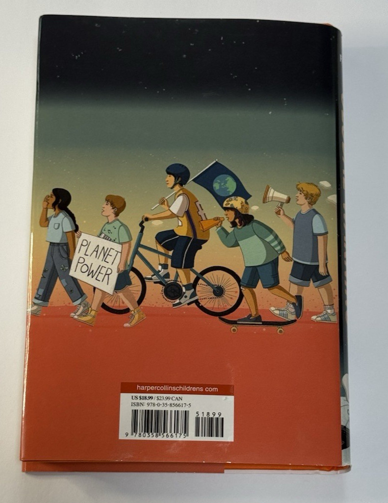 Global Warning – by Steven B. Frank Middle Grade Hardcover Novel Planet Power
