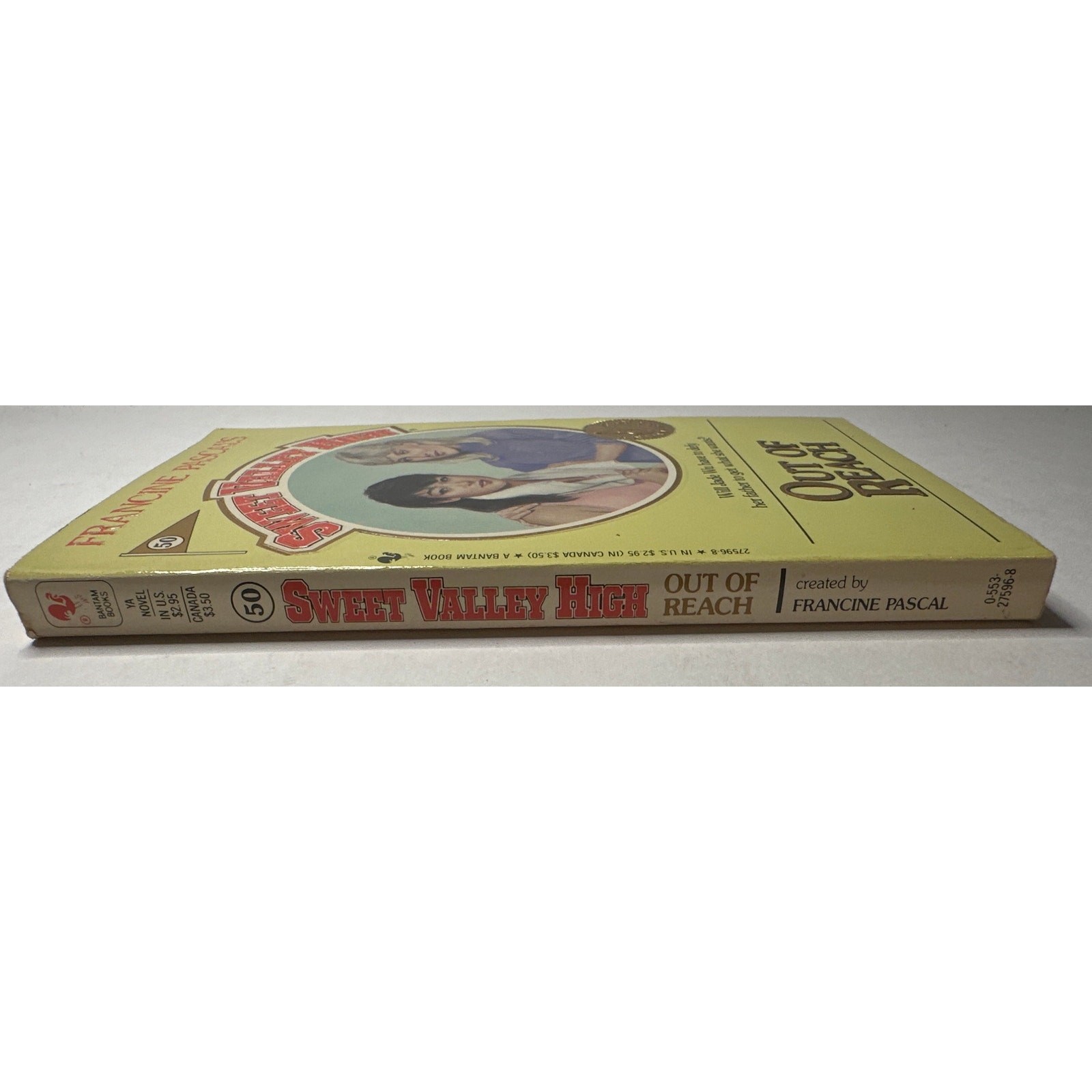 Sweet Valley High 1ST Edition First Print Book #50 Out Of Reach Vintage 1980’s