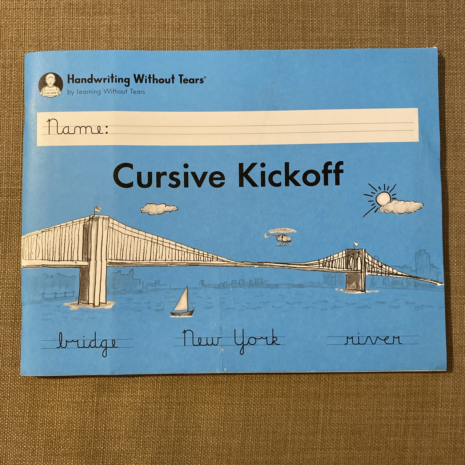 Learning Without Tears – Cursive Kickoff Student Workbook Like New
