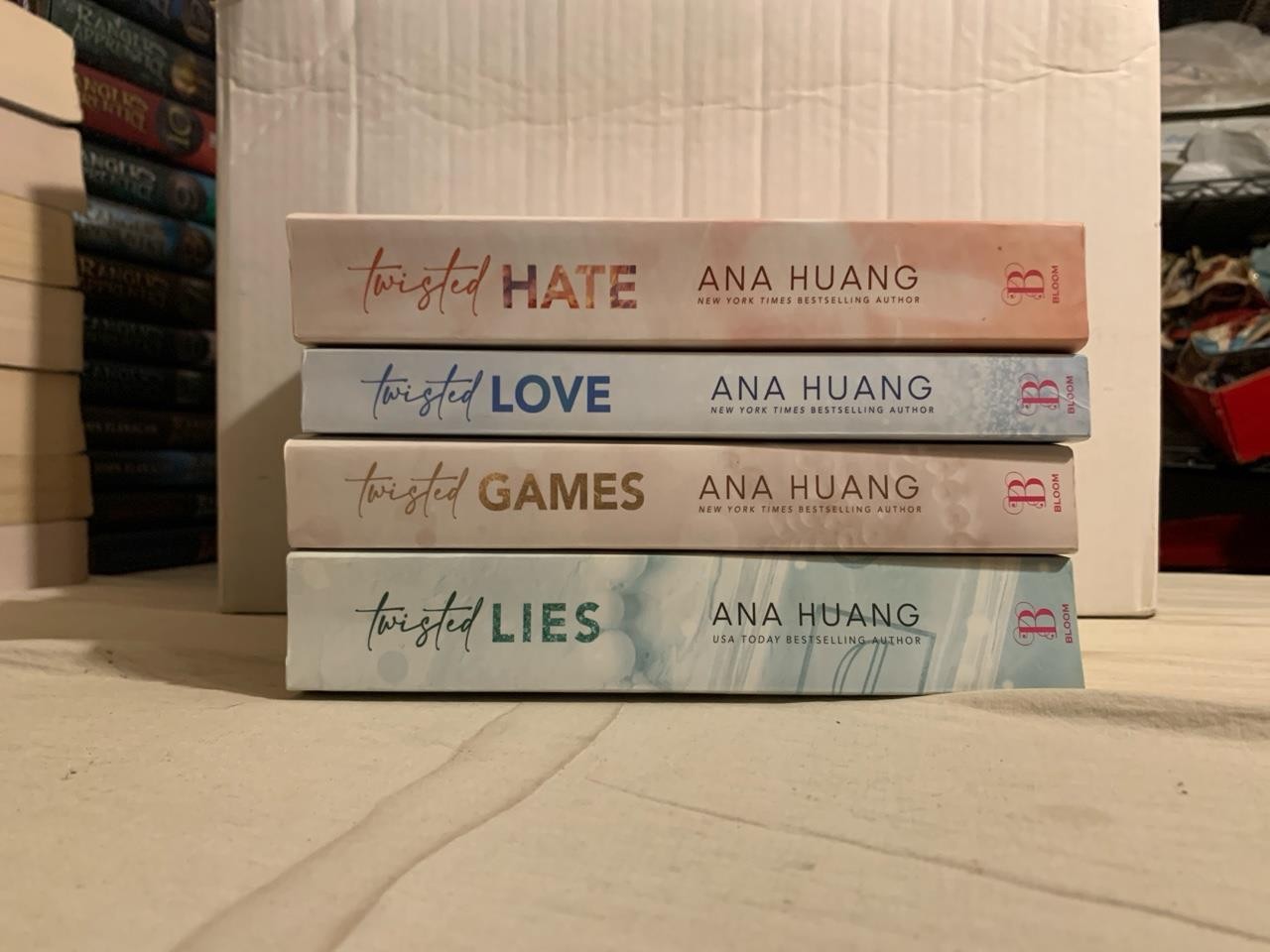 Lot of 4 Twisted Series 1-4 Ana Huang Twisted Love