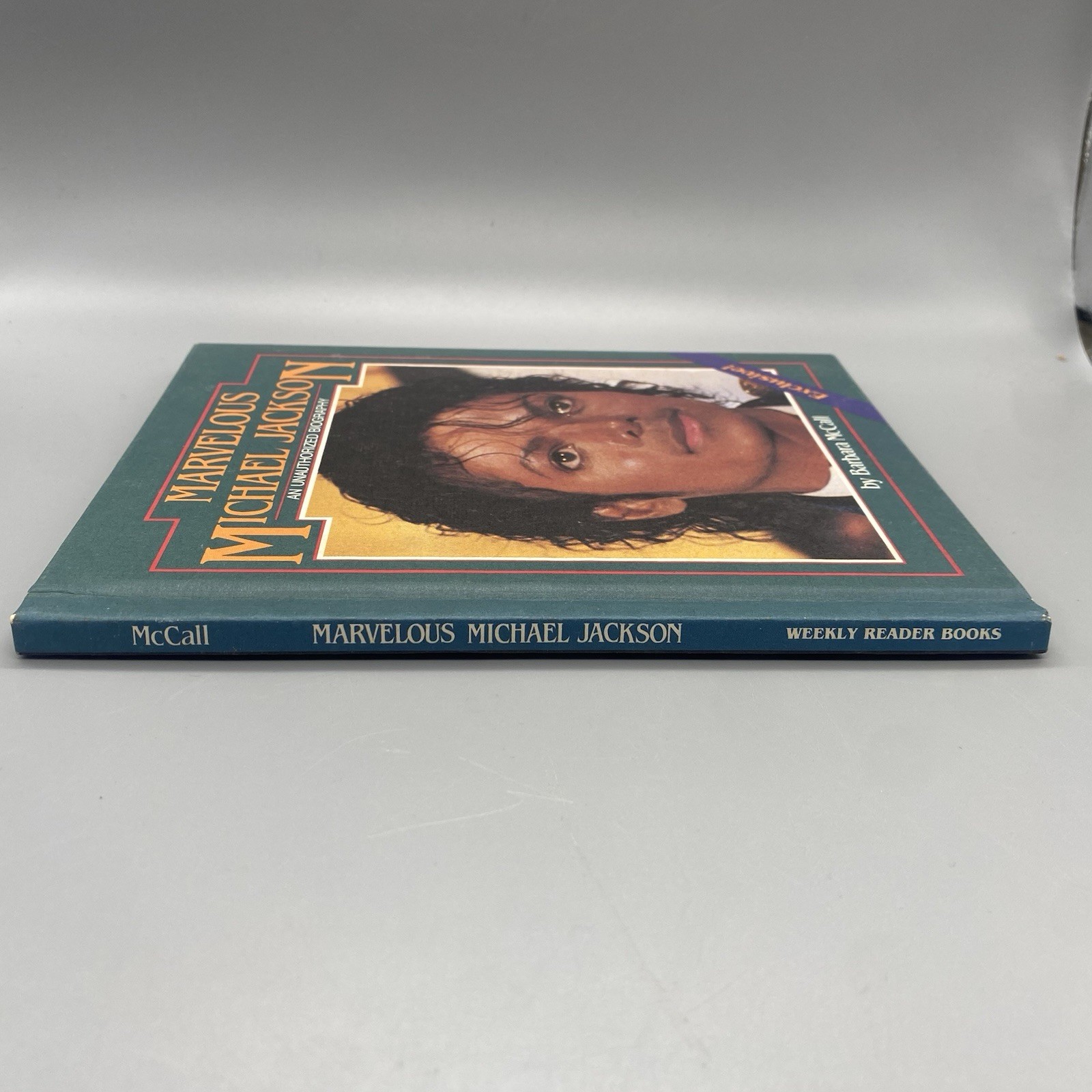 Marvelous Michael Jackson Barbara McCall 1984 Weekly Reader Hardcover Biography
