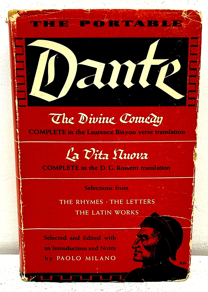 The Portable Dante 1947 Viking Press Divine Comedy Binyon HC w/ DJ