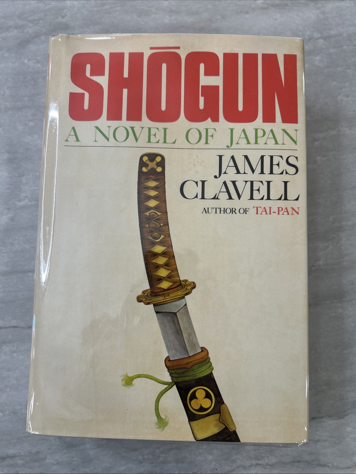SHOGUN by James Clavell – 1st Edition 1975 Hardcover w/DJ – 1st Edition/Printing