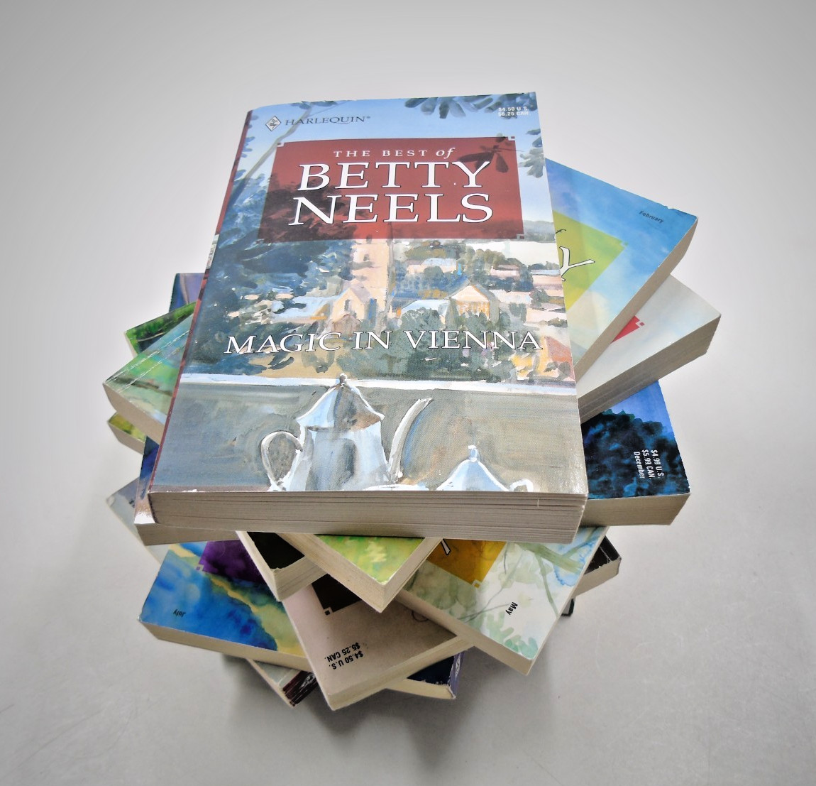 Vintage Lot of 10 Betty Neels Harlequin Romance Paperback Books, See Description