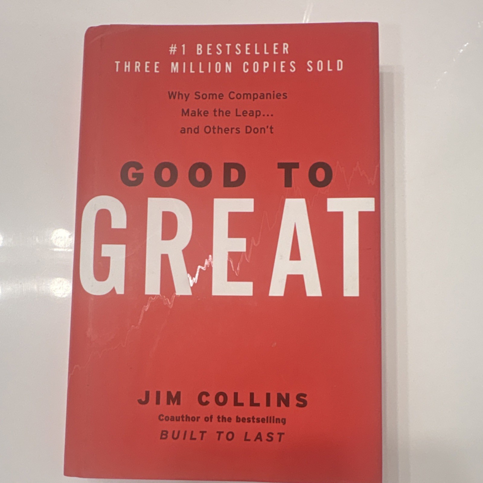 Good to Great by Jim Collins Hardcover Management Leadership Business Book
