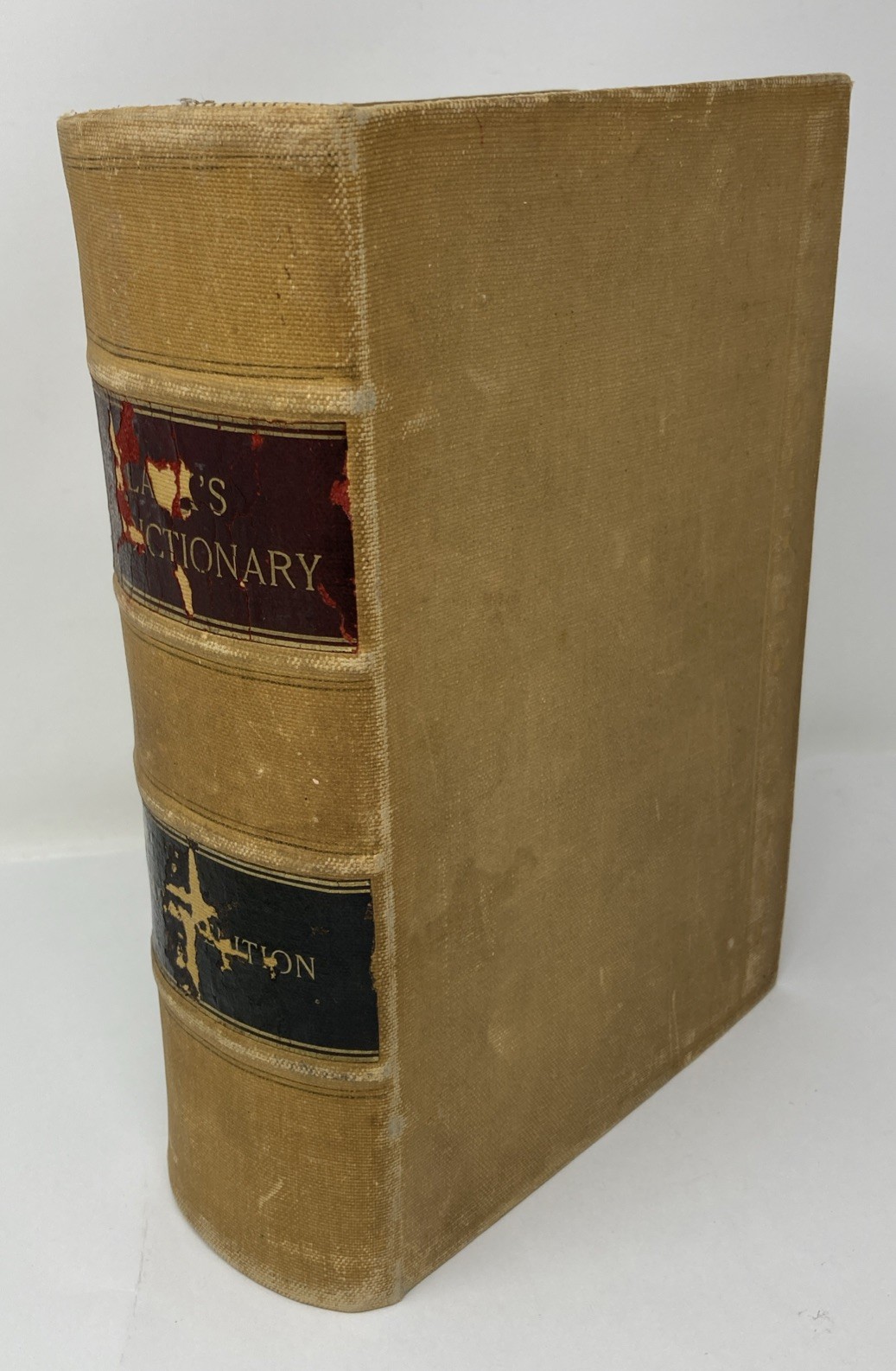 Henry Campbell BLACK’s LAW DICTIONARY 2nd Edition 1910 HC law student graduation