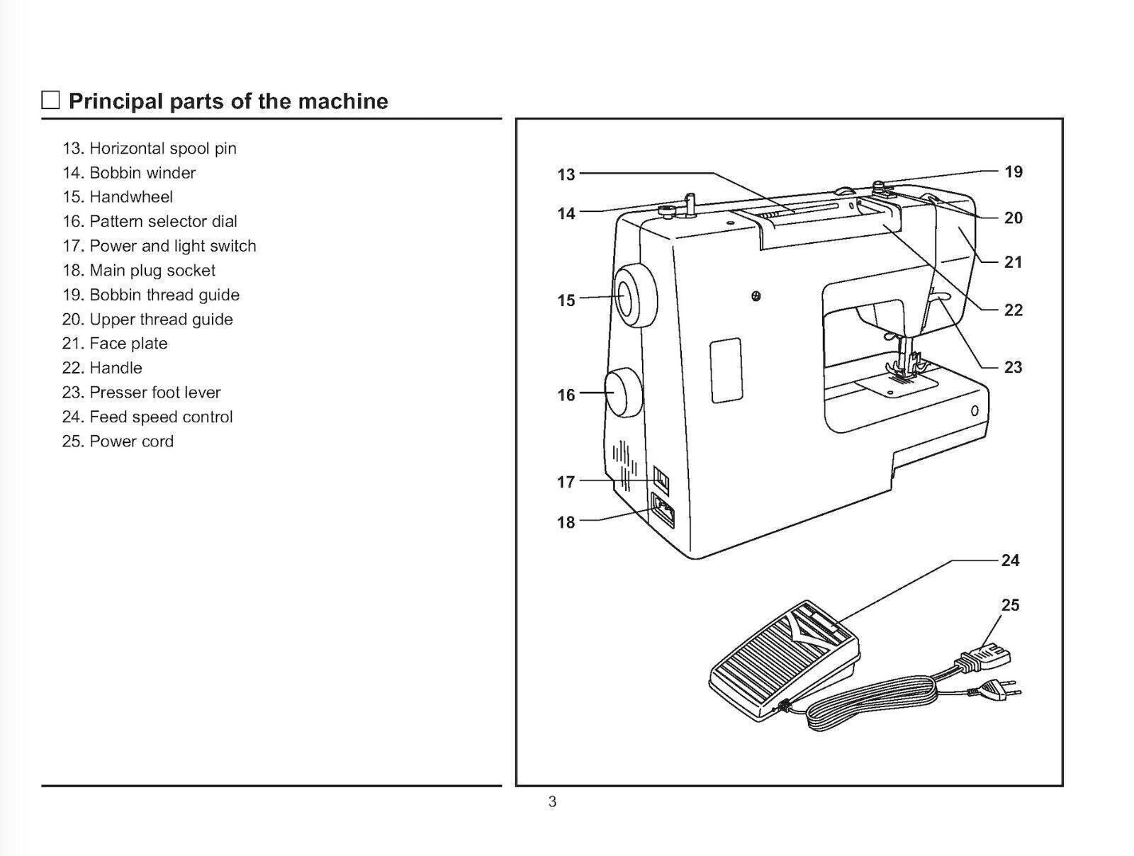 SINGER 1120 1100 Sewing Machine User Manual Instruction Book – ROBUST LOOP FIXED