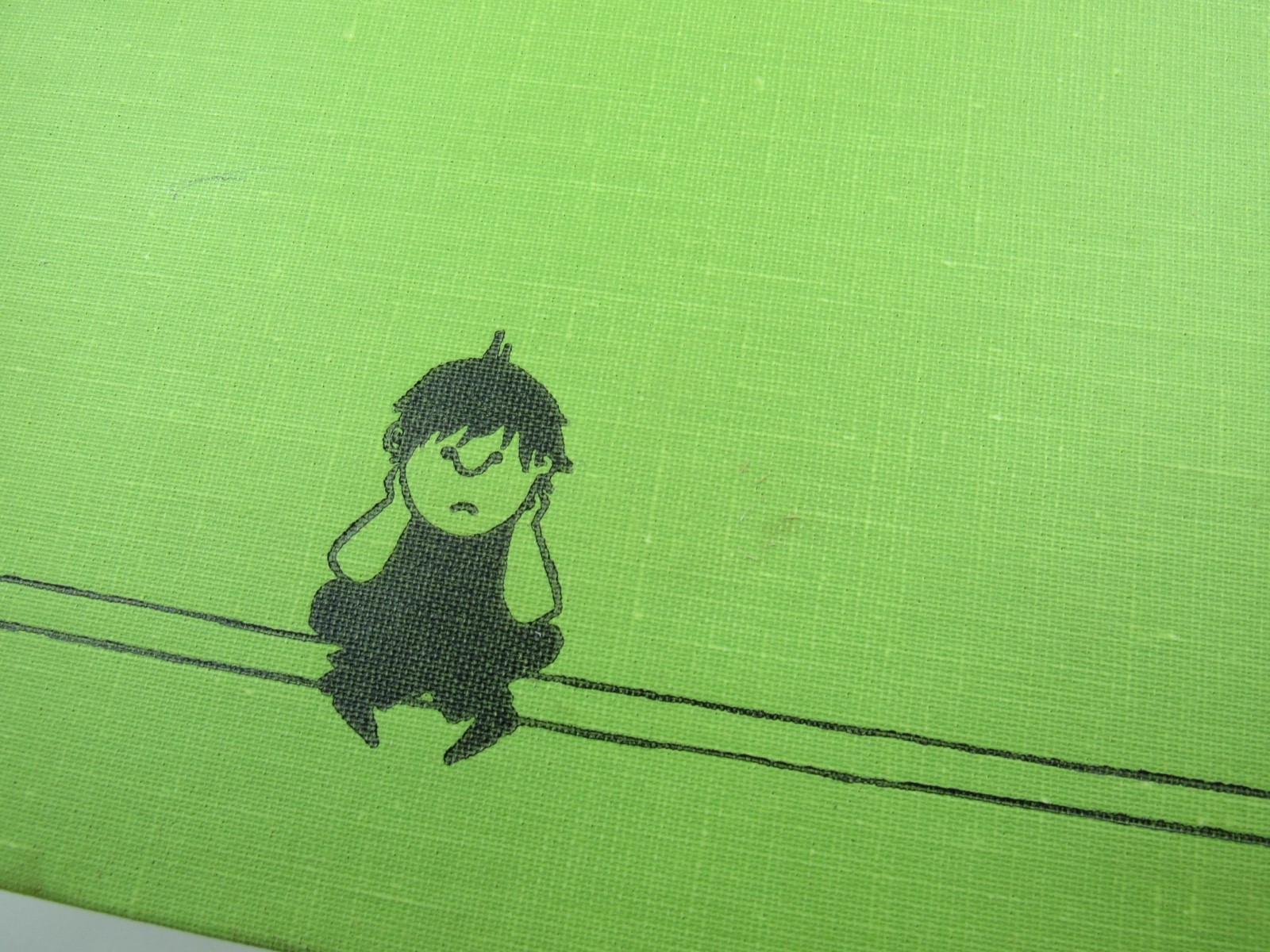 RARE Ellen Raskin Signed with Drawing HC Book Nothing Ever Happens On My Block