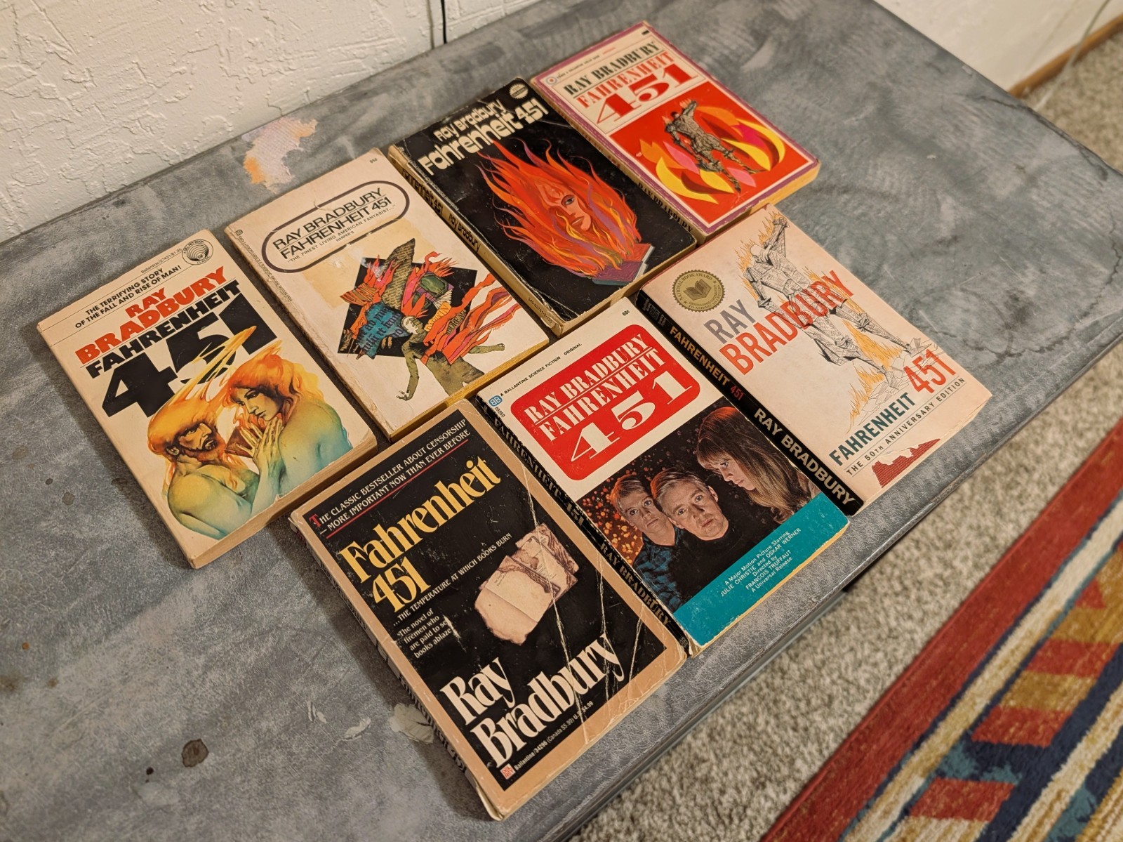 Vintage (1967-1991), Ray Bradbury, Collectible Bundle, “Fahrenheit 451”