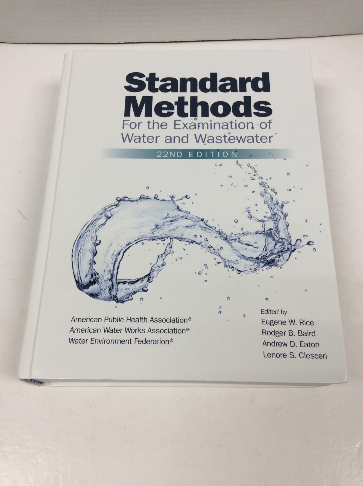 STANDARD METHODS FOR THE EXAMINATION OF WATER AND WASTEWATER 22nd Ed. 2012