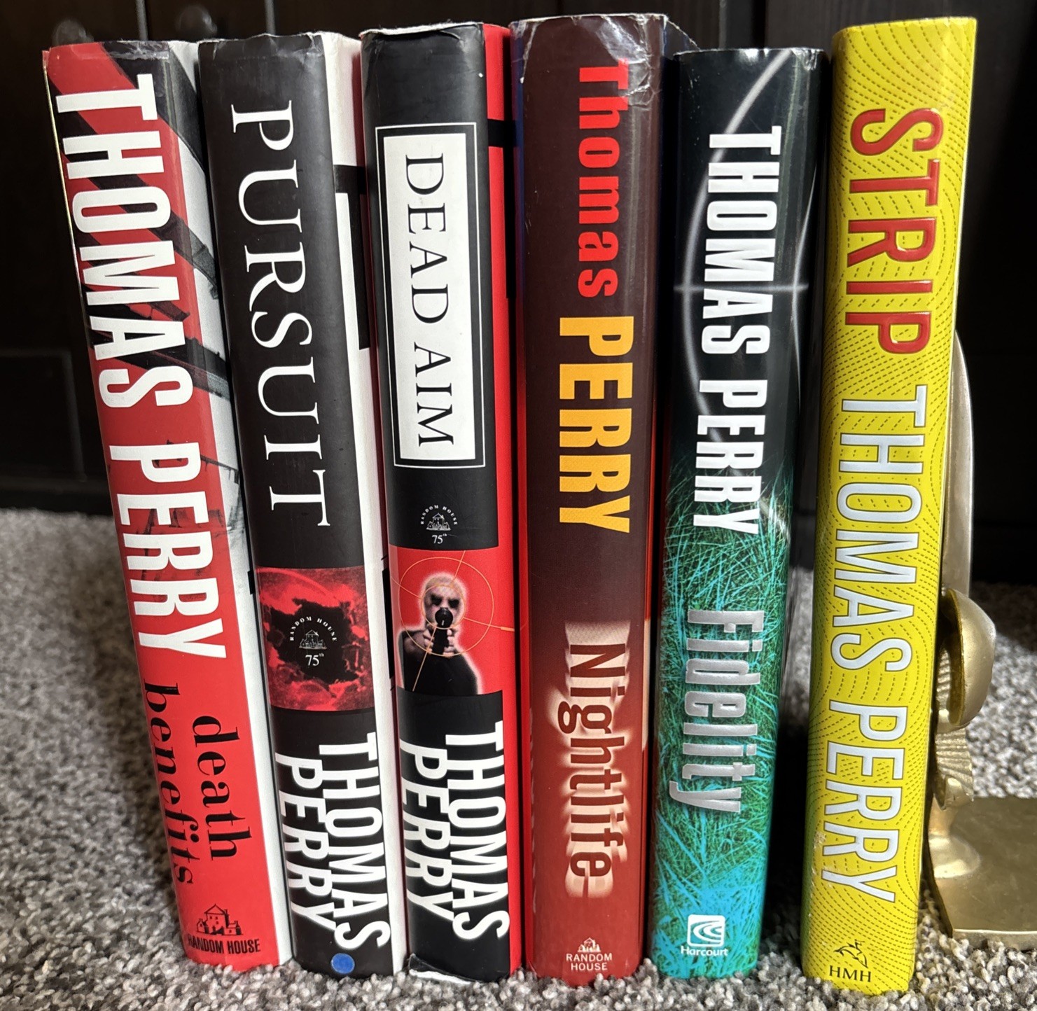 Thomas Perry 6 Standalone Novels. First Edition HCDJ. Early 2000s