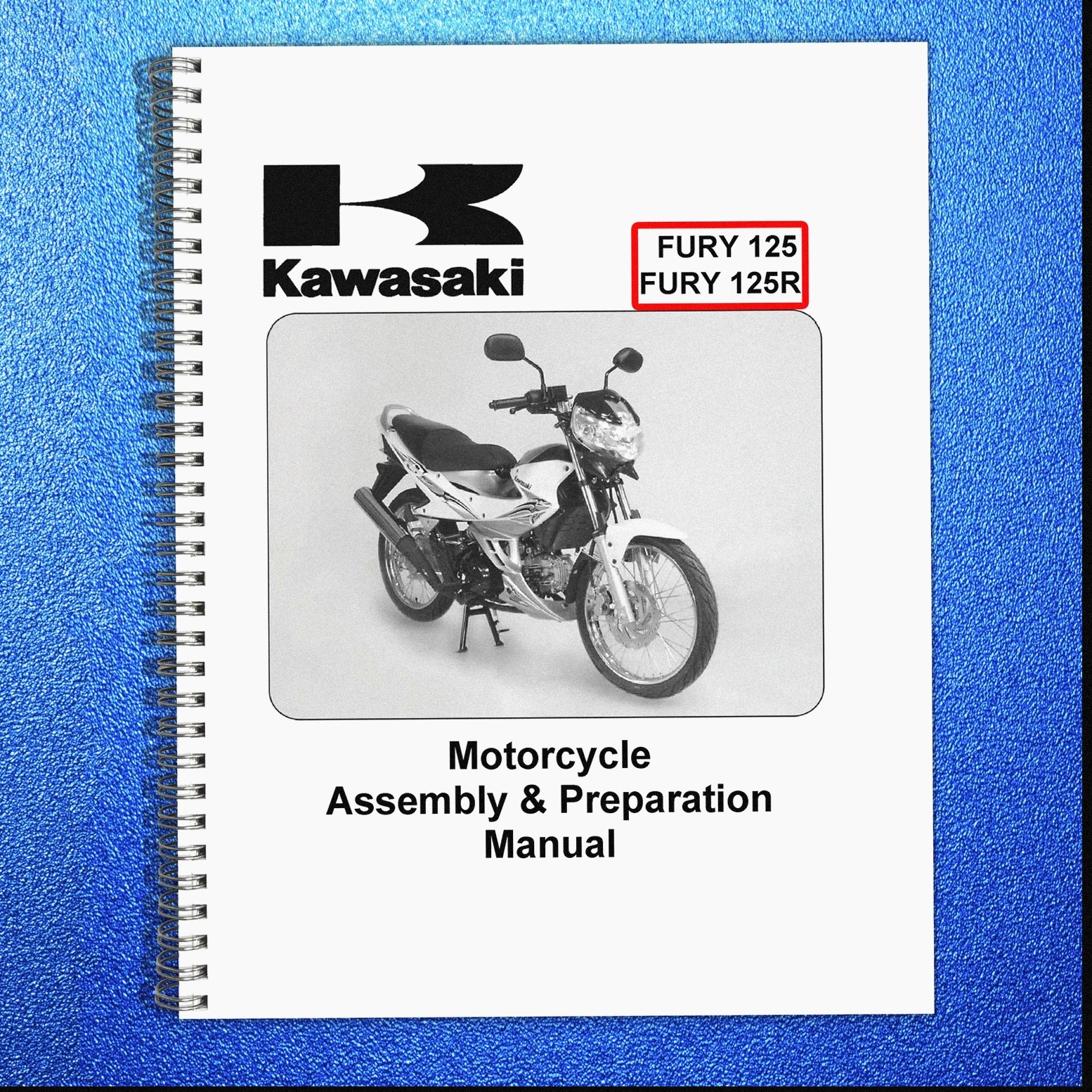KAWASAKI Fury 125 125R Motorcycle Assembly And Preparation Manual – LOOP BOUND