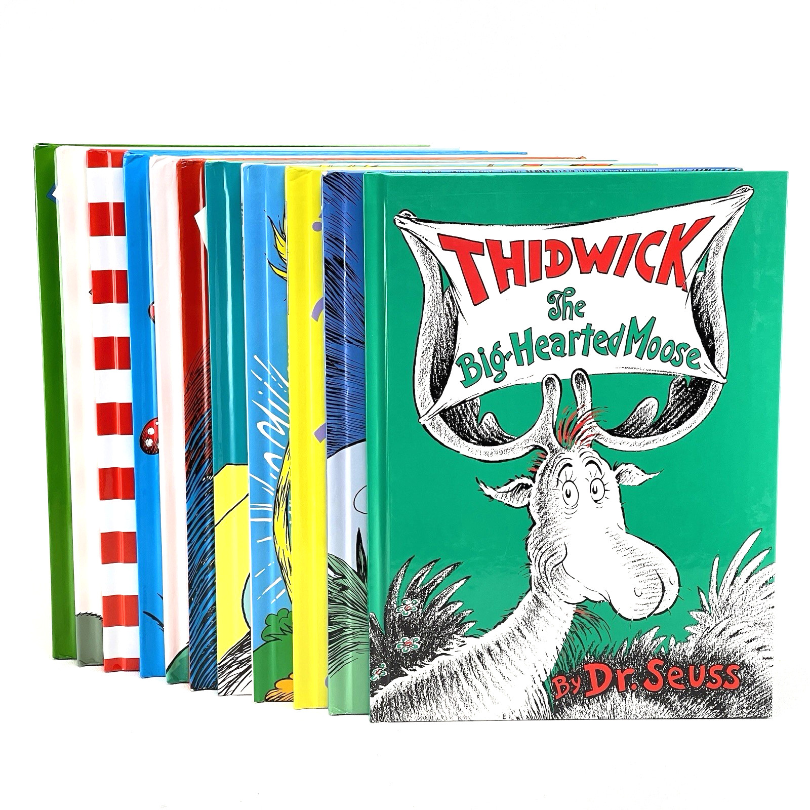 Dr. Seuss Large Hardcover Book Lot Of 10 – Includes 2 Out of Print – 8″ x 11″