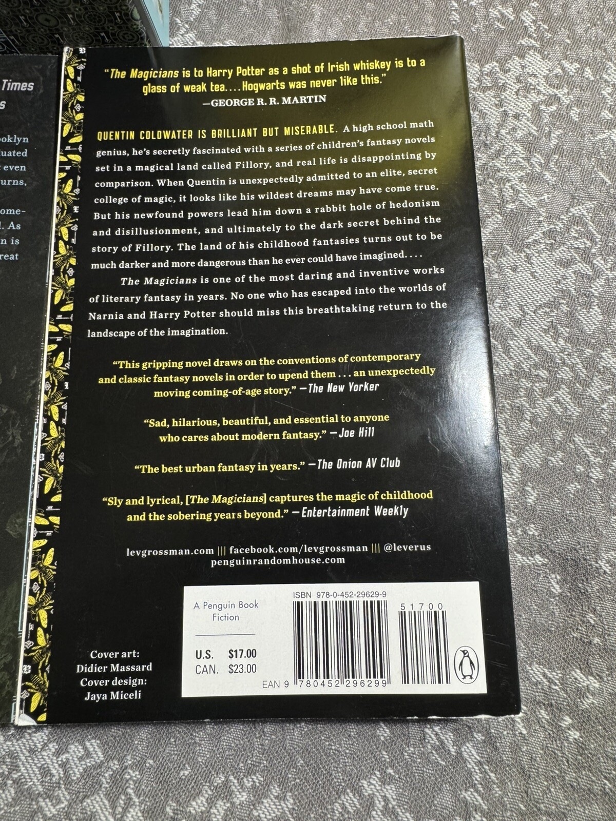 The Magicians Trilogy Boxed Set by Lev Grossman Trade Paperbacks