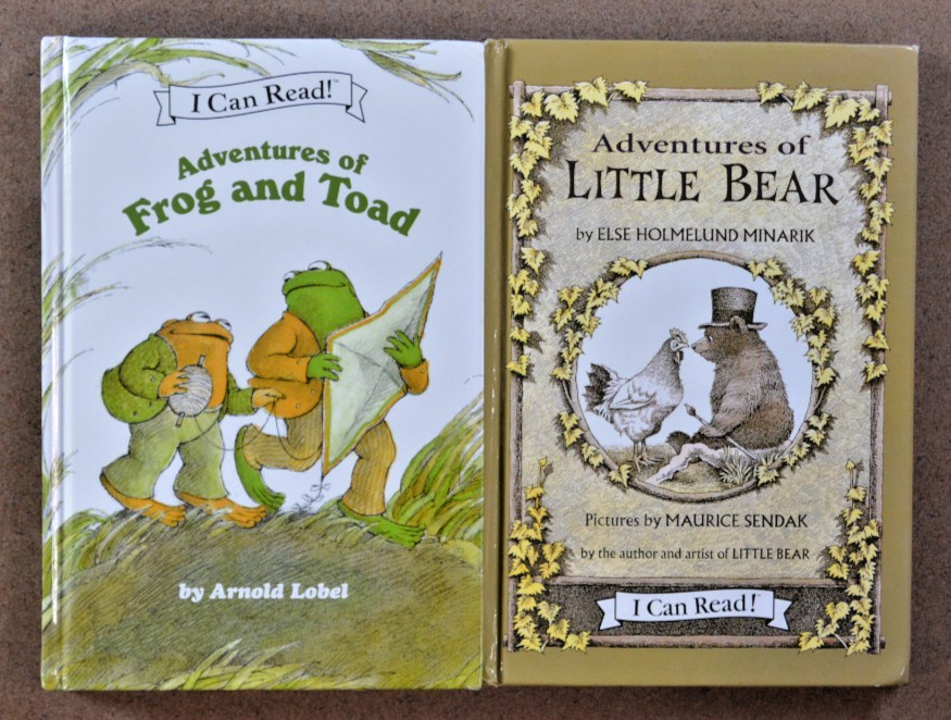 Lot of 2 Adventures of Frog and Toad & Little Bear Treasury Books Arnold Lobel