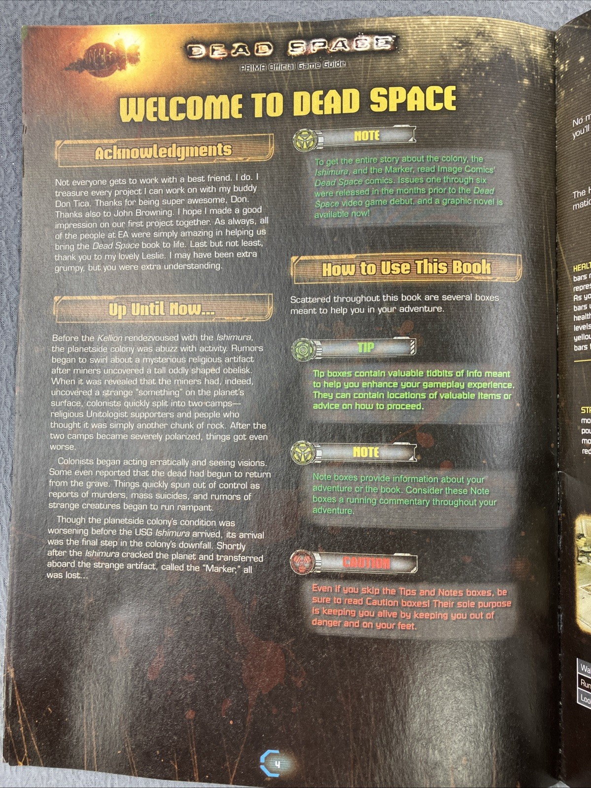 Dead Space: Prima Official Game Guide Ea Sports Game Manual Illustrated