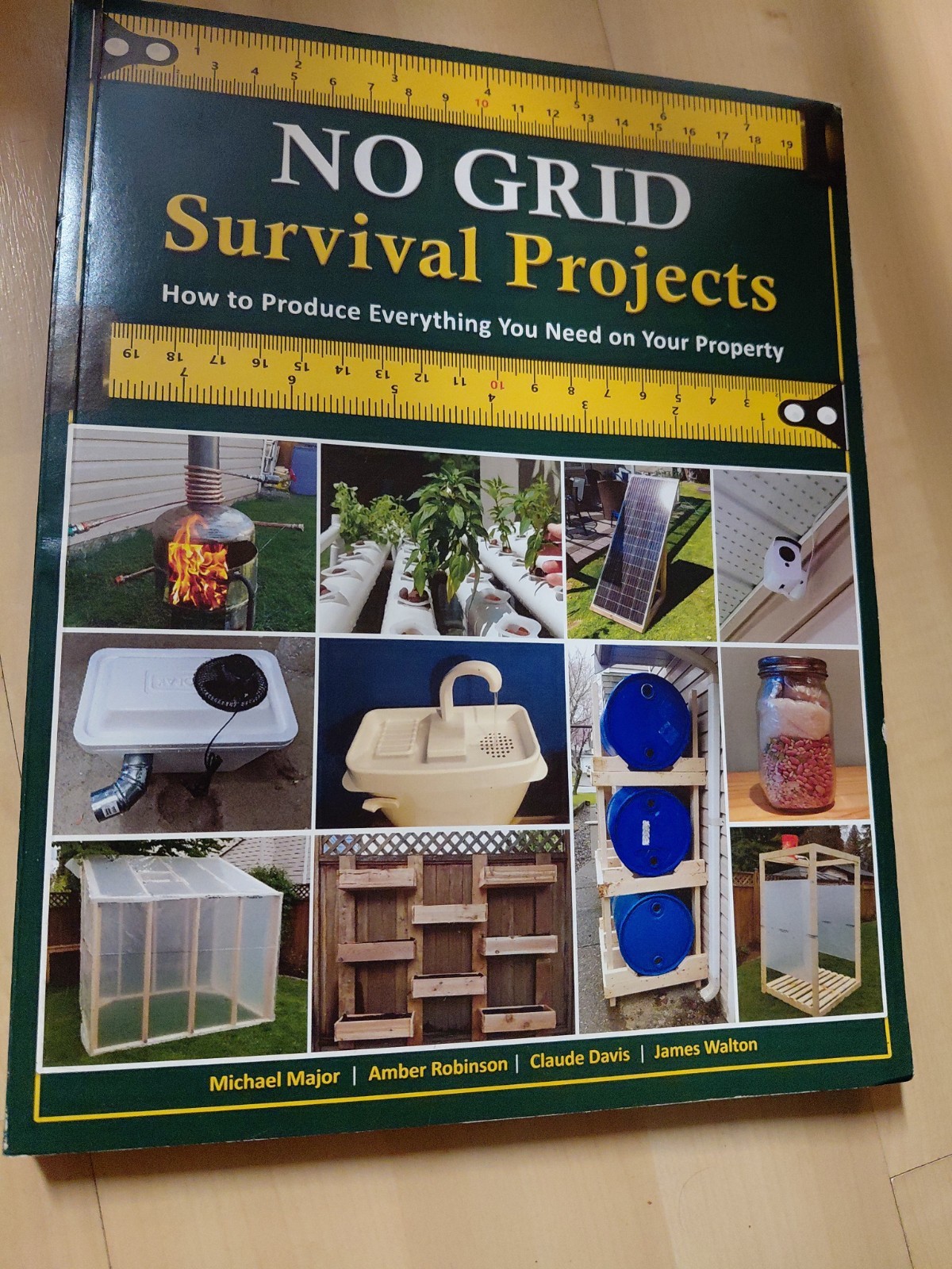 No Grid Survival Projects Paperback 2021 Global SRL Michael Major