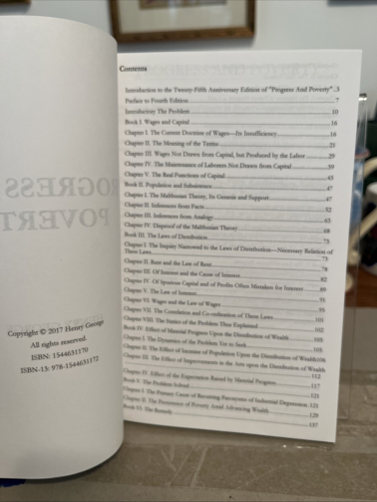 Progress and Poverty – Trade paperback Henry George