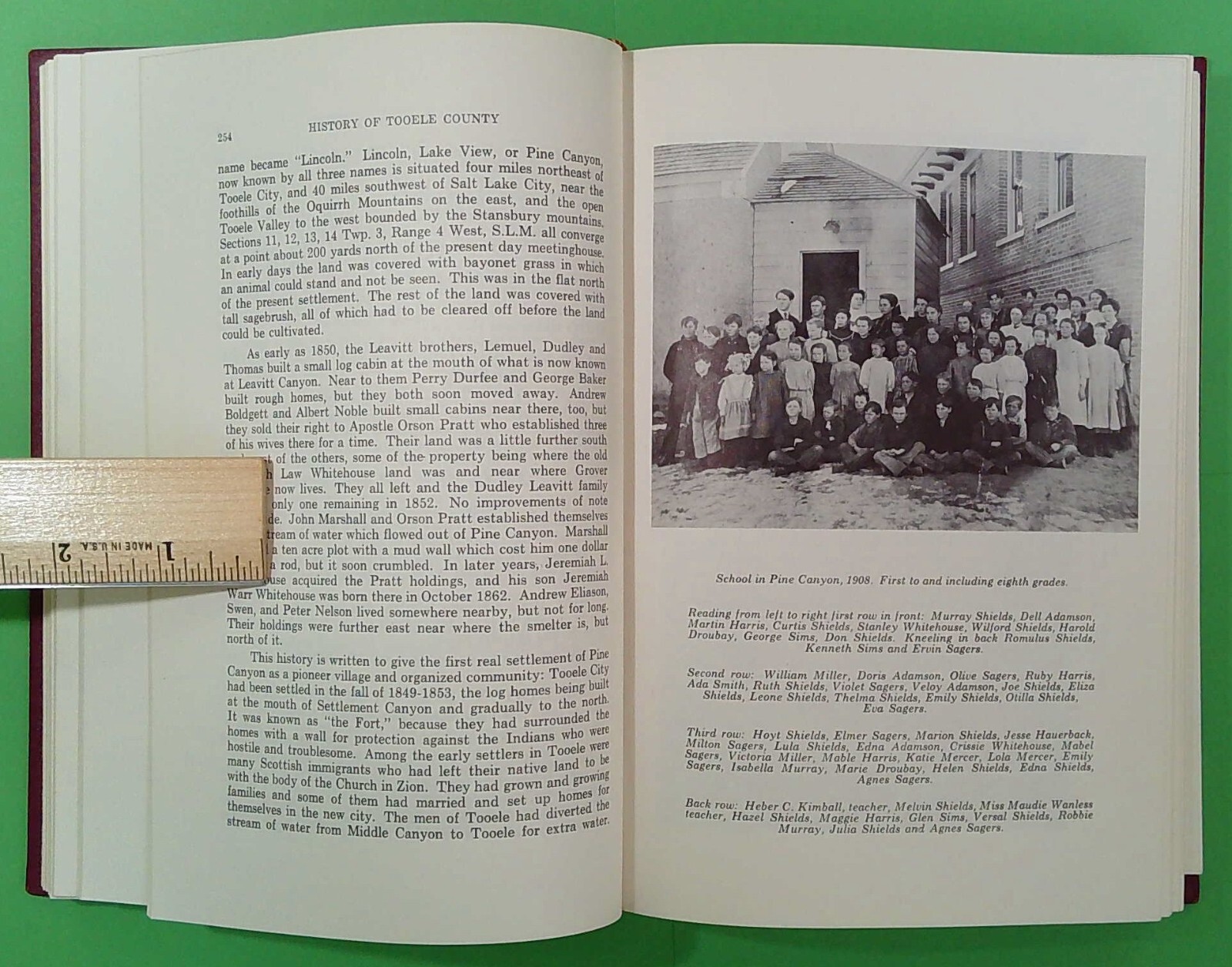 History of Tooele County (Utah), 1961, First Edition, hard cover (A609)