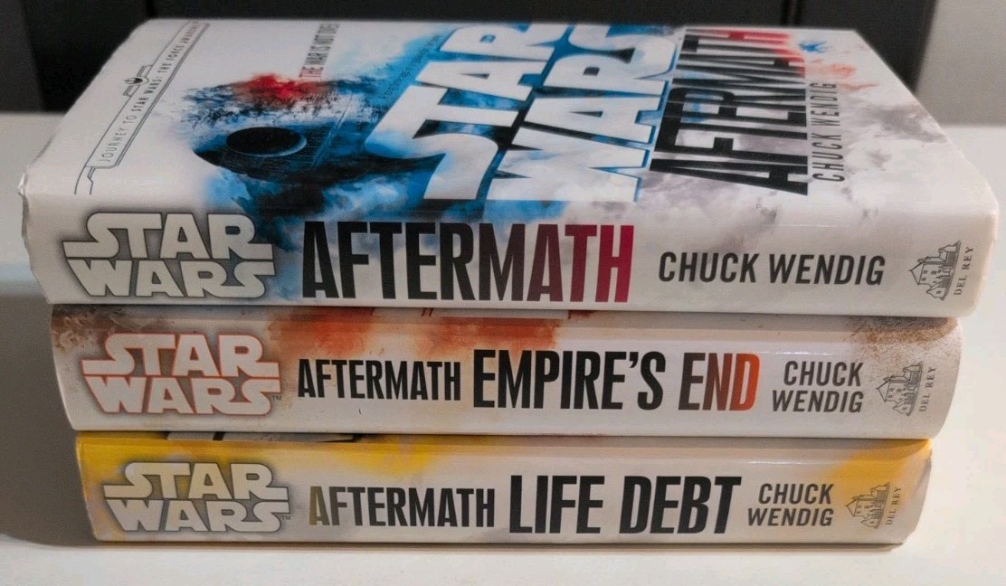 Star Wars Aftermath Complete Trilogy 3 Books Hardcover Chuck Wendig Del Rey