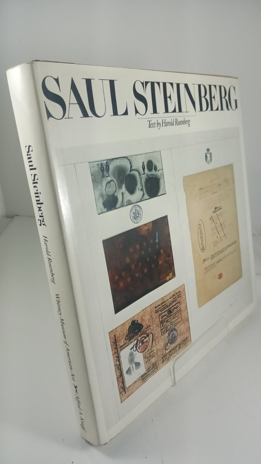 Saul Steinberg by Harold Rosenberg (1978, Hardcover)