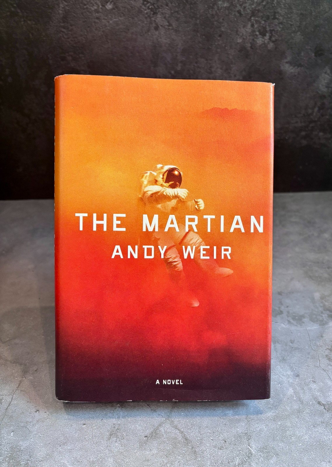 The Martian Andy Weir HC 1st Edition Very Good Bestseller Sci-Fi Novel