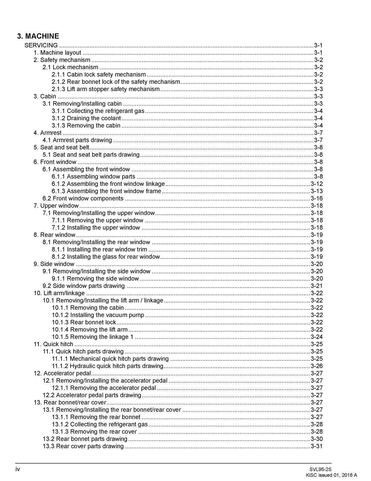 KUBOTA SVL95-2 COMPACT TRACK LOADER WORKSHOP MANUAL, LOOP CLOSURE – XL FOLDOUTS!