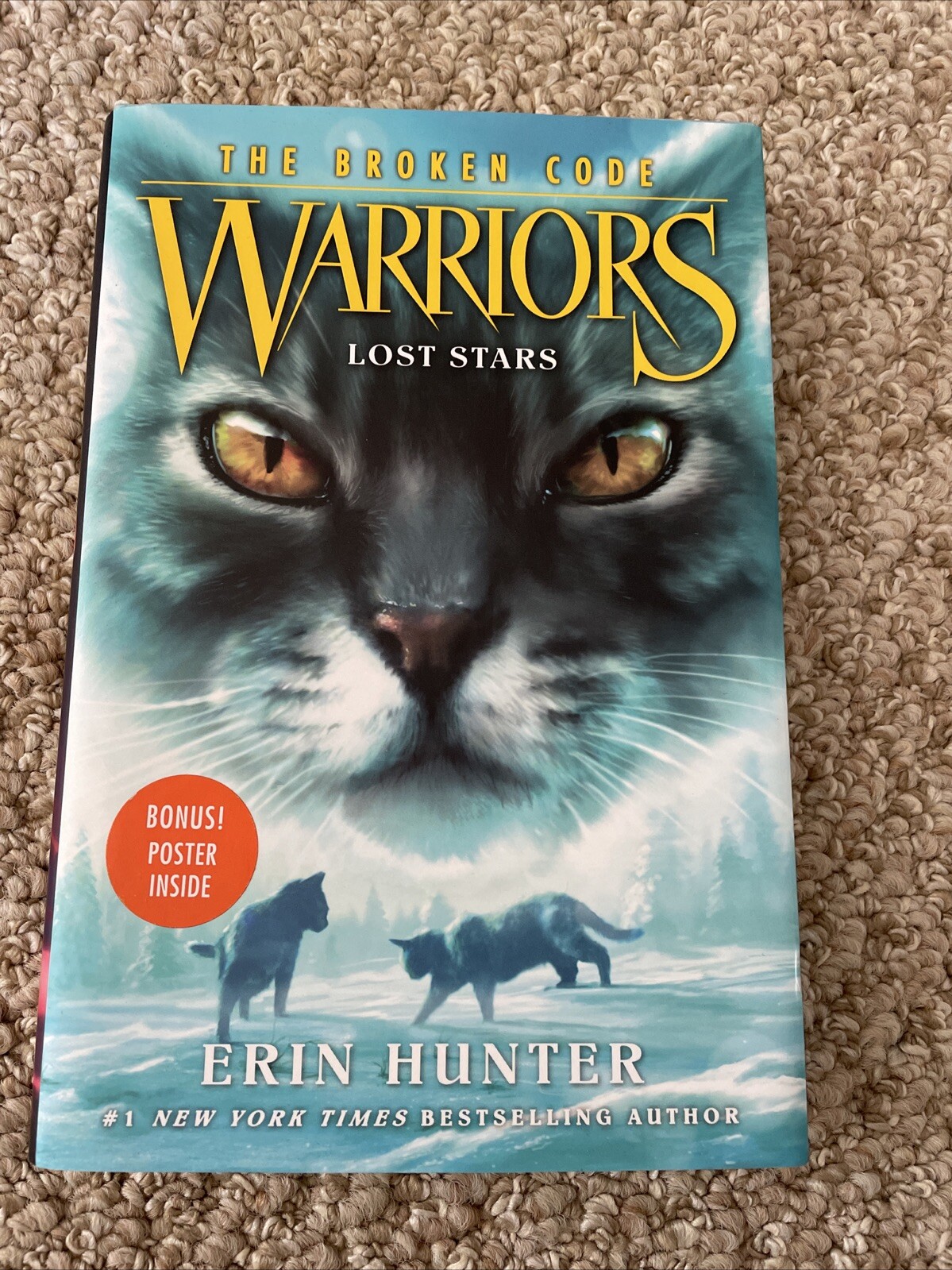 Warriors: The Broken Code #1: Lost Stars – Hunter, Erin – hardcover