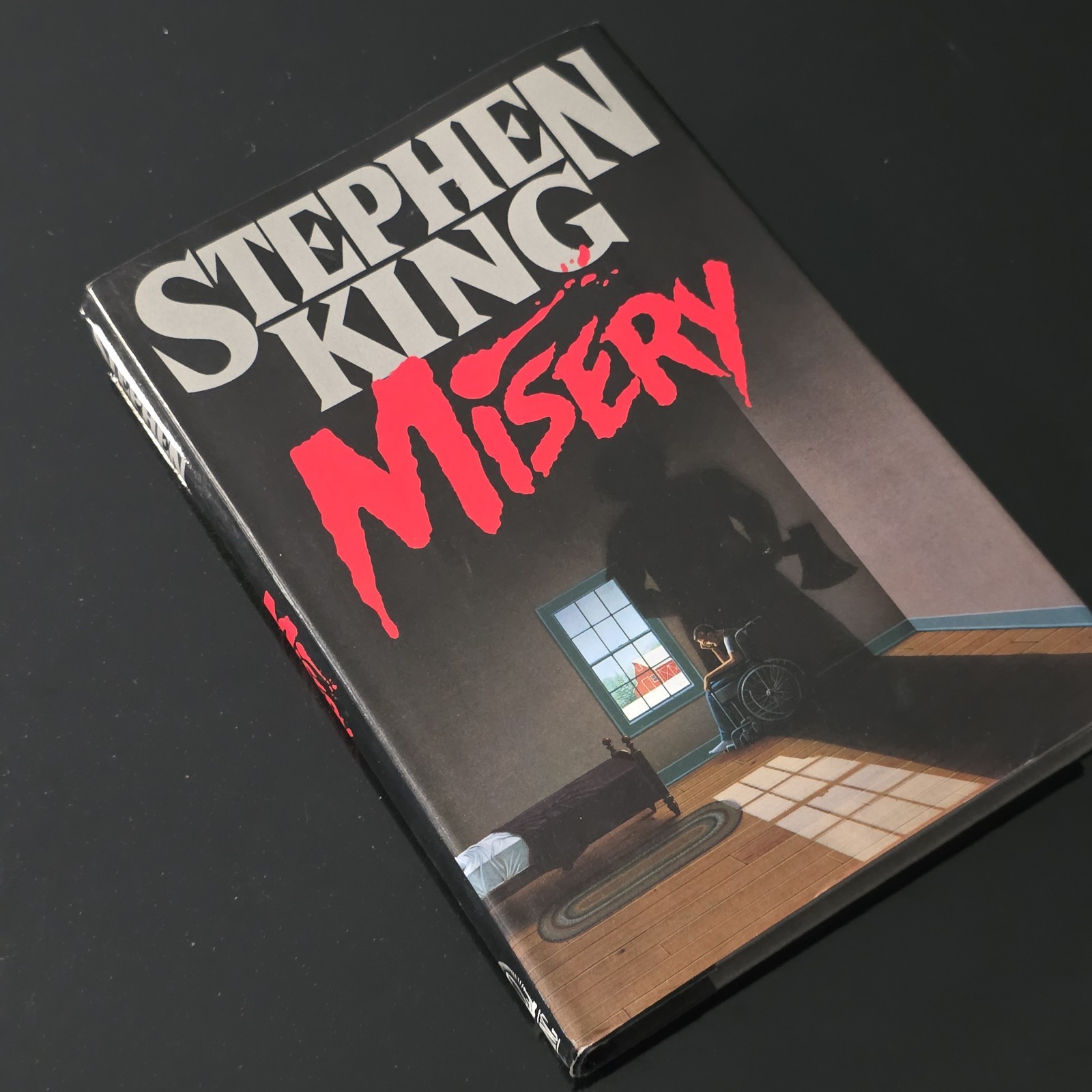 1987 Stephen King Misery Viking Publishing Hardcover First Edition Like New (B)
