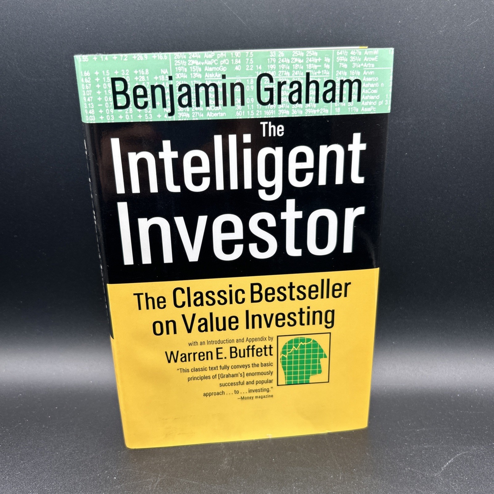 The Intelligent Investor Benjamin Graham Hardcover Warren Buffett Harper Row DJ