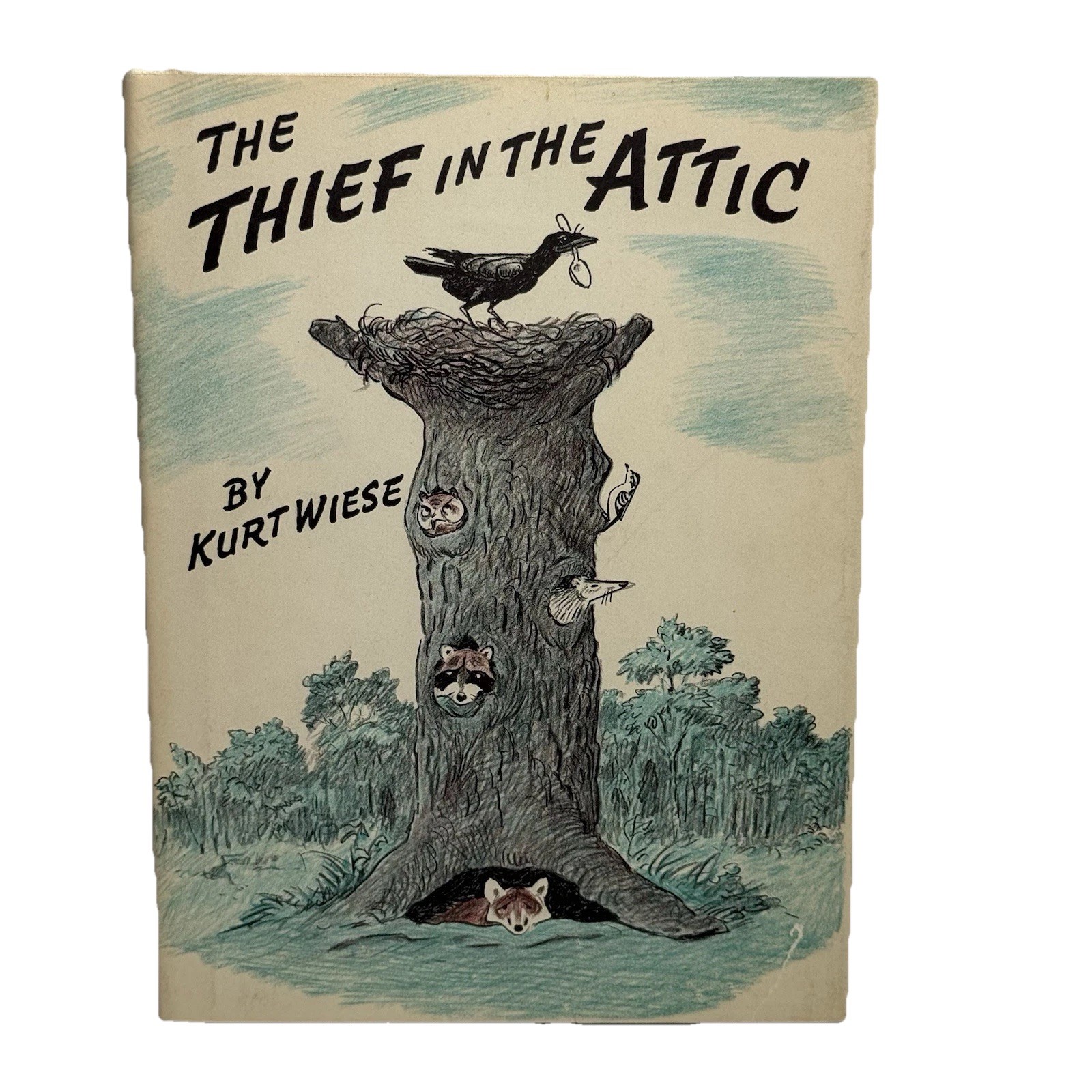 The Thief in the Attic Children’s Book Kurt Wiese Viking Press VTG 1965 HC DJ VG