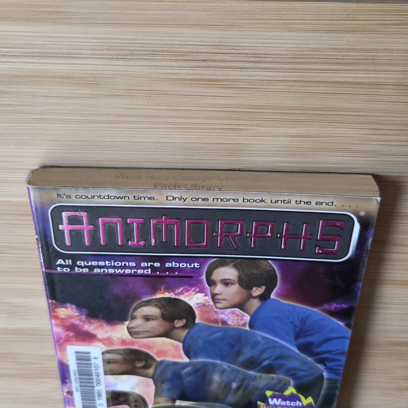 Animorphs – #53 The Answer – K.A. Applegate Paperback Book 2001 1st Printing