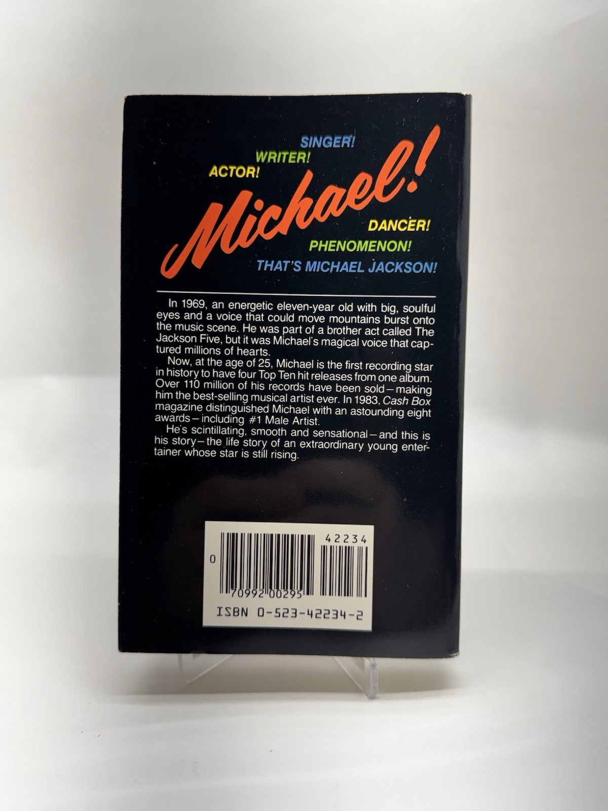Michael Jackson Michael! By Mark Bego 1 PRINT March ‘84 Paperback