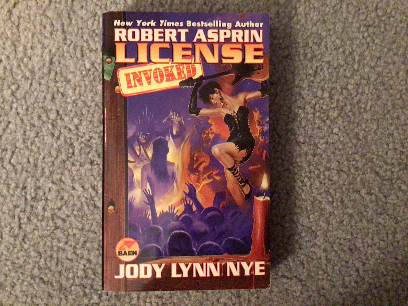 License Invoked by Robert L. Asprin and Jody Lynn Nye (2001, Mass Market)