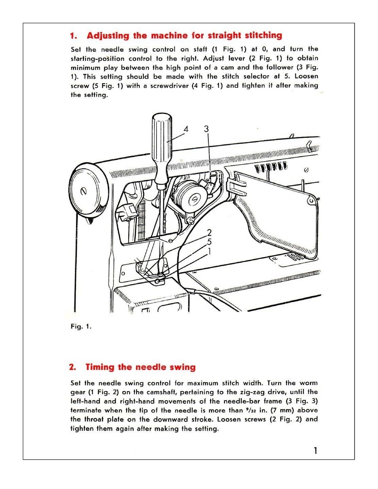 HUSQVARNA VIKING AUTOMATIC CLASS 21 SERVICE MANUAL FASTENED – TOUGH FRONT & BACK