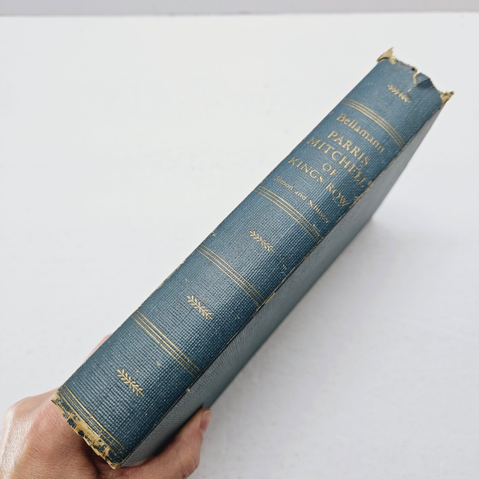 Vintage 1948 Novel – Parris Mitchell of Kings Row by Bellamann – HC