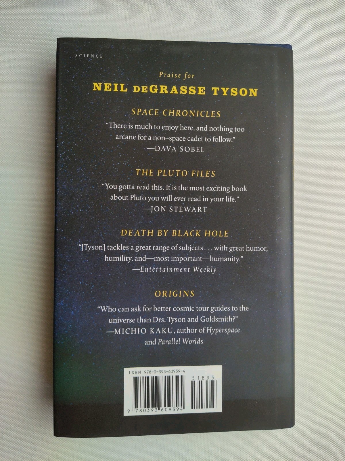 SIGNED Neil deGrasse Tyson Autographed Book – Astrophysics for People in a Hurry