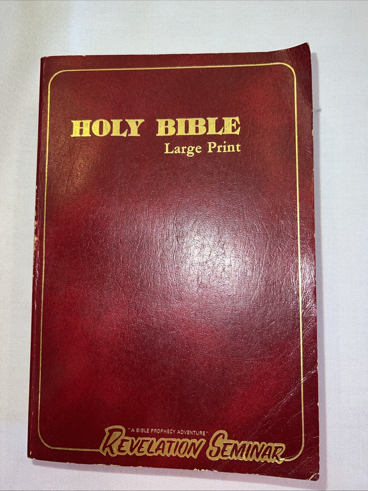 Large Print KJV Bible Revelation Seminar