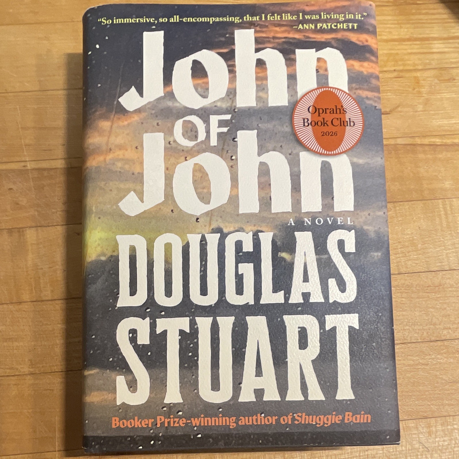 John of John – Douglas Stuart 2026 Hardcover Fiction Novel LGBT Literary