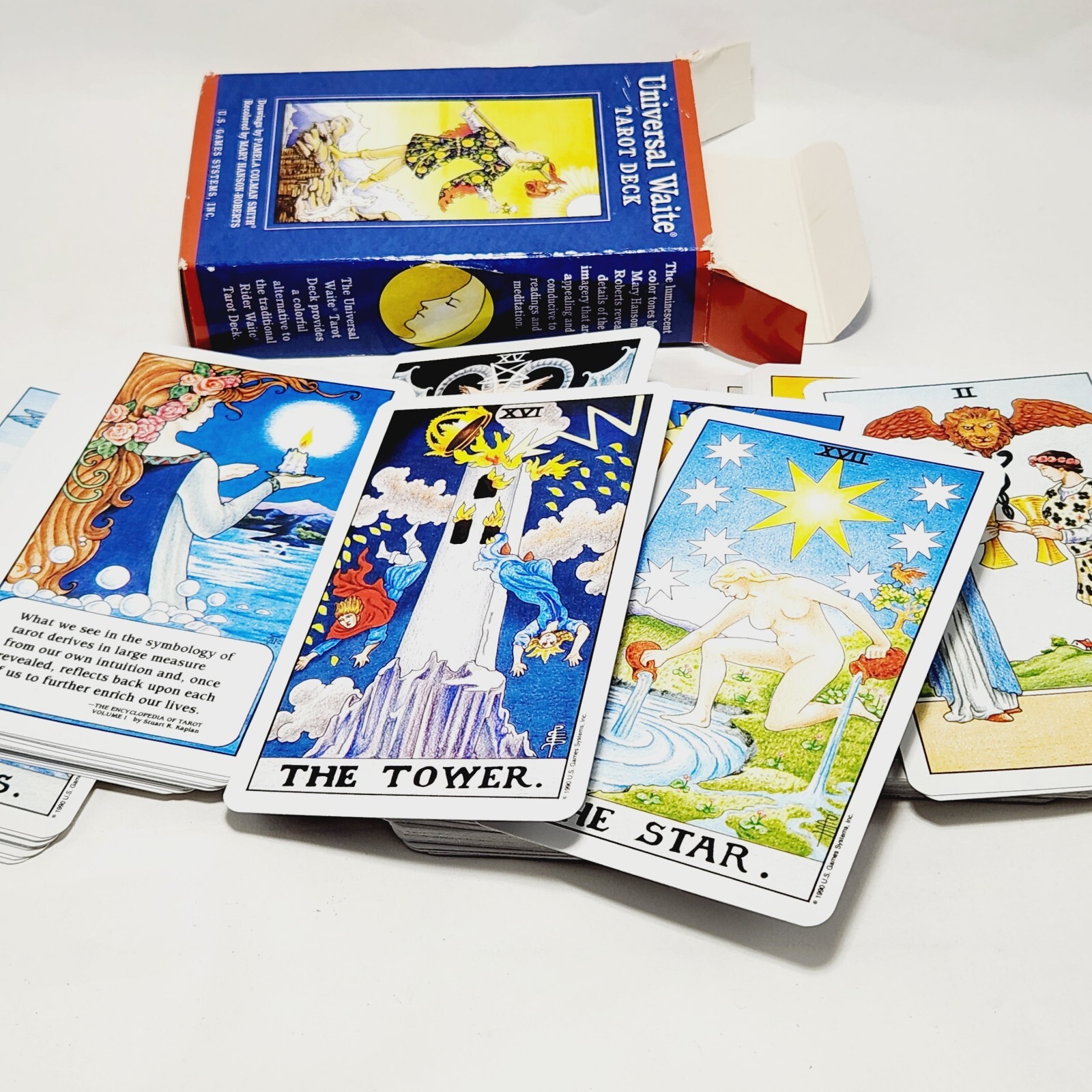 Universal Waite Tarot Deck Cards By Stuart R. Kaplan 2004 U S Games Vintage