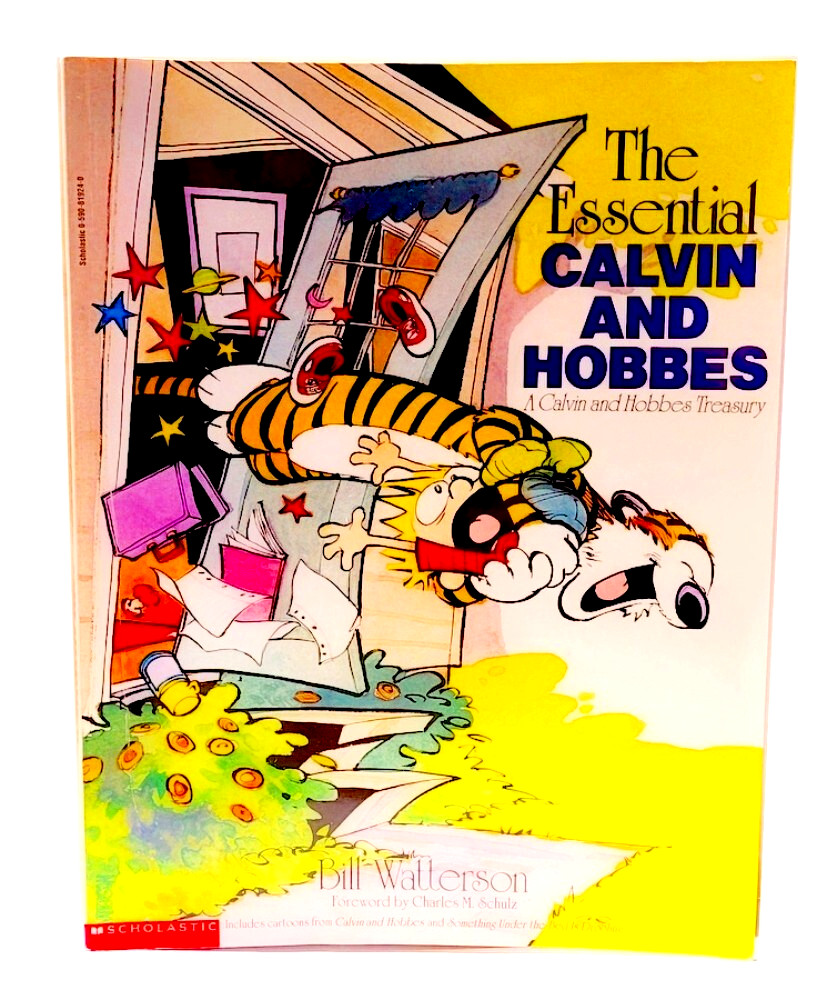 The Essential CALVIN and HOBBES Large Softcover Book Scholastic 255 Pages 1988