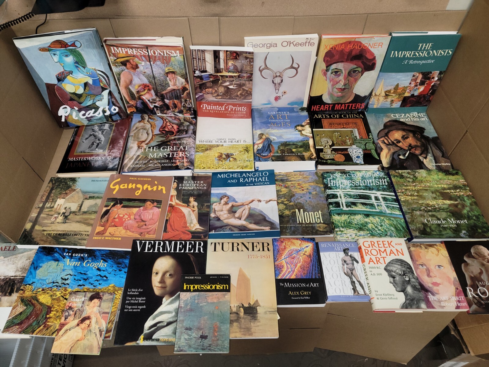 Lot of 15 LBs ART History Books: Renaissance Modern Cubism Nouveau Realism +More