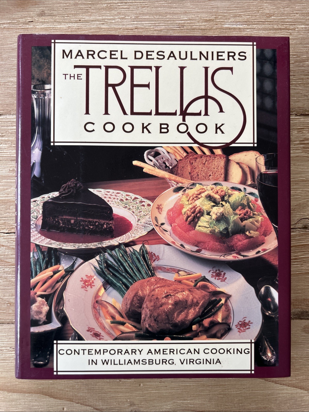 The Trellis Cookbook: Contemporary American Cooking Hardcover + DJ First Ed