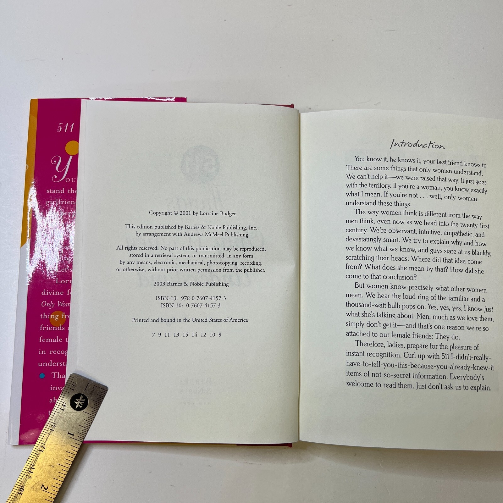 511 Things Only Women Understand Hardcover, Lorraine Bodger M